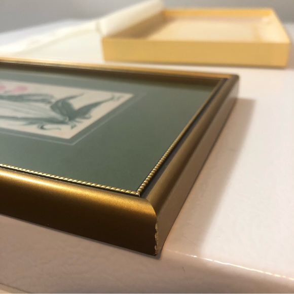 Cash's Collector Series Silk Woven Picture Common Blue Butterfly Sweet Peas J&J - Picture 14 of 16